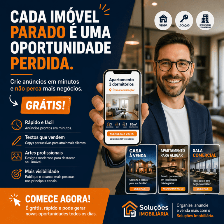 IA para criar anúncios imobiliários: como acelerar locações e vendas com mais qualidade