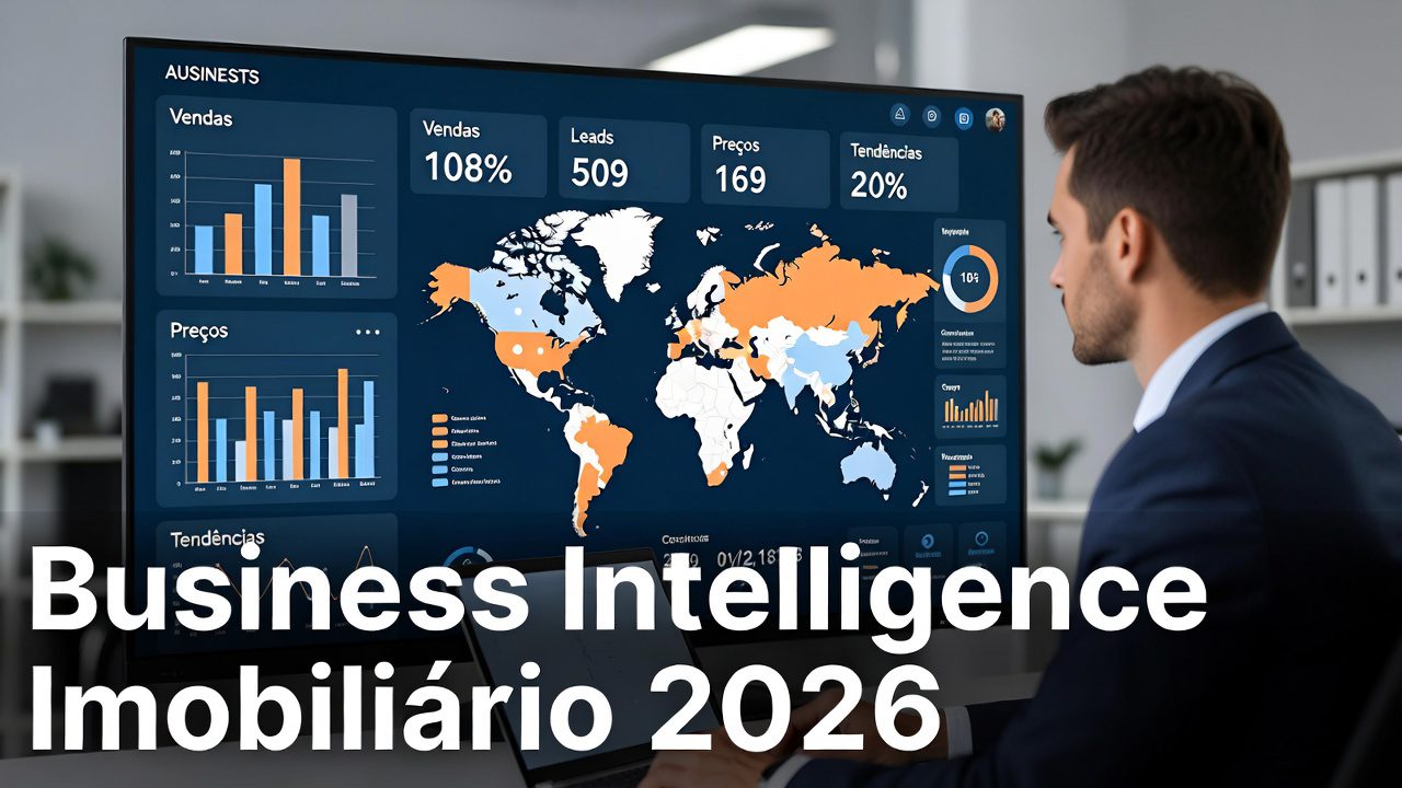 Business Intelligence no Imobiliário: Como Corretores Usam Dados para Vender Mais e Melhor em 2026