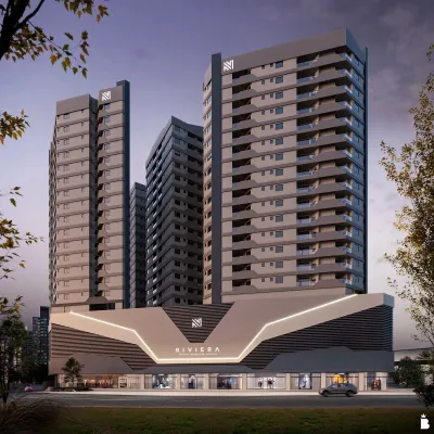 Apartamento de 2 suítes no Riviera Home Clube à venda em Itapema - Casa Branca - Itapema